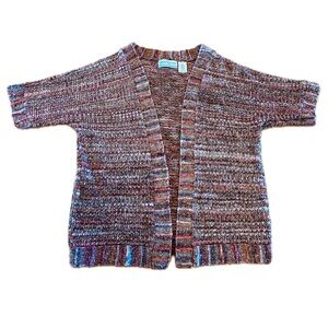 Vintage Alfred Dunner Women's Knit Cardigan Sweater Cotton Blend Size Petite PM